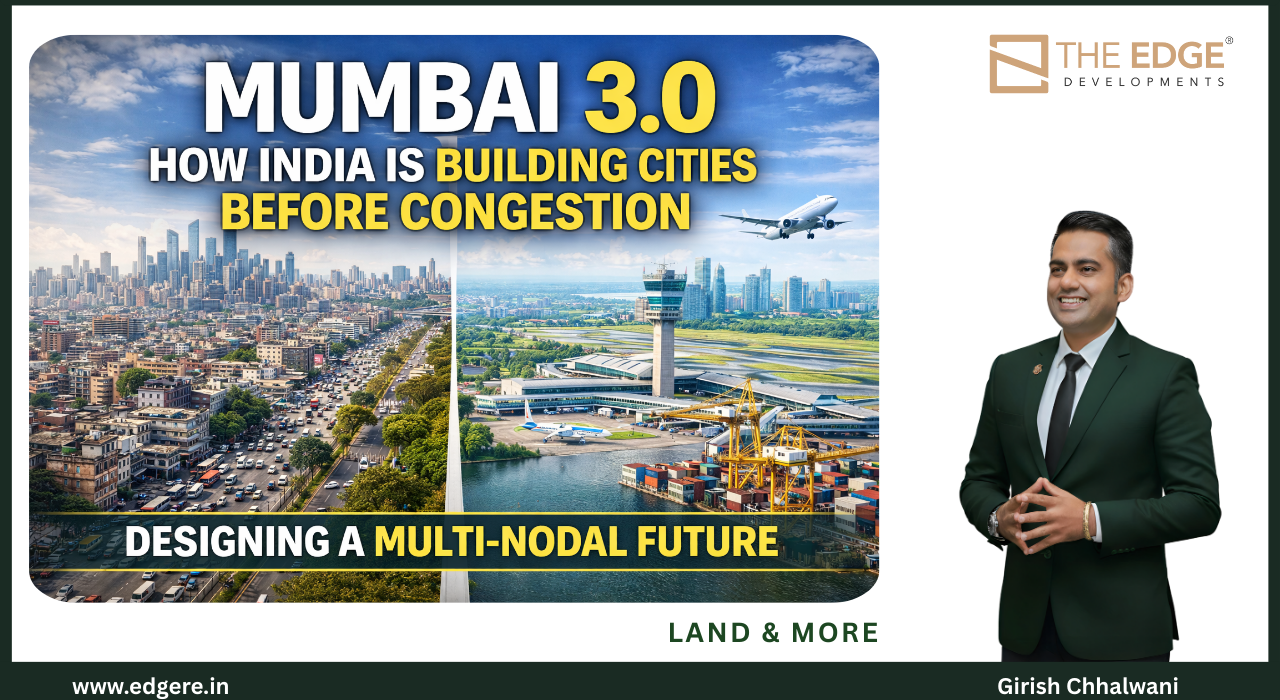 Girish Chhalwani is a visionary real estate leader known for his ability to identify, evaluate, and unlock land value with precision and foresight. A Business Management graduate from the University of Mumbai, he has strengthened his expertise with a PGDFM, an MBA in Marketing, and global certifications in Change Management, Strategy Management (IBMI, Germany), Digital Marketing (Google), and Strategic Sales Negotiation (Mercuri Goldman). This blend of academic rigour and on-ground experience gives him a rare combination of strategic clarity, operational depth, and market intelligence. Before establishing THE EDGE in 2017, Girish held leadership roles across renowned real estate organisations including Lodha Group, Bhairaav Group, and Adhiraj Capital City. He has successfully built and led diverse business verticals of Channel & Distribution Sales—also played a key role in Lodha Group’s expansion into the South East Asia & GCC market. As the founder of THE EDGE Developments, Girish specialises in land identification, acquisition processes, regulatory navigation, pricing structure, and market positioning. His deep understanding of land development enables the creation of plotted communities, villa estates, and large-scale developments that are aligned with future demand and long-term value creation. From Sales Manager to Business Architect His journey began on the ground — as a multi-ticket sales closer at Lodha. He soon moved into cross-functional leadership roles, contributing to channel strategy, international sales, product planning, and marketing — even generating significant revenue from regions like Southeast Asia and Dubai. By 2015, Girish had internalized the DNA of real estate scaling — and chose to channel that insight into building his own Business & Corporate Advisory. He has led over 45+ project launches, partnered with and executed 250+ marketing campaigns — directly or strategically influencing over ₹8,500 Cr in sales as Professional & Entrepreneur. As he founded a specialized Development vertical within The Edge, Girish also drives plotted developments, joint ventures, and luxury villa communities — especially in emerging markets like Karjat, Pali, Khopoli, and Raigad (Mumbai 3.0). His expertise in regulatory navigation, land structuring, and market mapping helps unlock long-term value for landowners and investors.