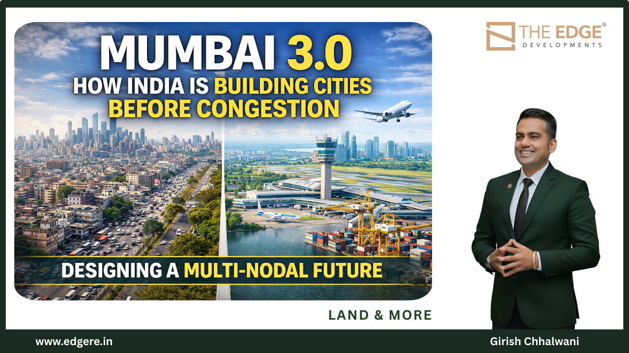Girish Chhalwani is a visionary real estate leader known for his ability to identify, evaluate, and unlock land value with precision and foresight. A Business Management graduate from the University of Mumbai, he has strengthened his expertise with a PGDFM, an MBA in Marketing, and global certifications in Change Management, Strategy Management (IBMI, Germany), Digital Marketing (Google), and Strategic Sales Negotiation (Mercuri Goldman). This blend of academic rigour and on-ground experience gives him a rare combination of strategic clarity, operational depth, and market intelligence. Before establishing THE EDGE in 2017, Girish held leadership roles across renowned real estate organisations including Lodha Group, Bhairaav Group, and Adhiraj Capital City. He has successfully built and led diverse business verticals of Channel & Distribution Sales—also played a key role in Lodha Group’s expansion into the South East Asia & GCC market. As the founder of THE EDGE Developments, Girish specialises in land identification, acquisition processes, regulatory navigation, pricing structure, and market positioning. His deep understanding of land development enables the creation of plotted communities, villa estates, and large-scale developments that are aligned with future demand and long-term value creation. From Sales Manager to Business Architect His journey began on the ground — as a multi-ticket sales closer at Lodha. He soon moved into cross-functional leadership roles, contributing to channel strategy, international sales, product planning, and marketing — even generating significant revenue from regions like Southeast Asia and Dubai. By 2015, Girish had internalized the DNA of real estate scaling — and chose to channel that insight into building his own Business & Corporate Advisory. He has led over 45+ project launches, partnered with and executed 250+ marketing campaigns — directly or strategically influencing over ₹8,500 Cr in sales as Professional & Entrepreneur. As he founded a specialized Development vertical within The Edge, Girish also drives plotted developments, joint ventures, and luxury villa communities — especially in emerging markets like Karjat, Pali, Khopoli, and Raigad (Mumbai 3.0). His expertise in regulatory navigation, land structuring, and market mapping helps unlock long-term value for landowners and investors.