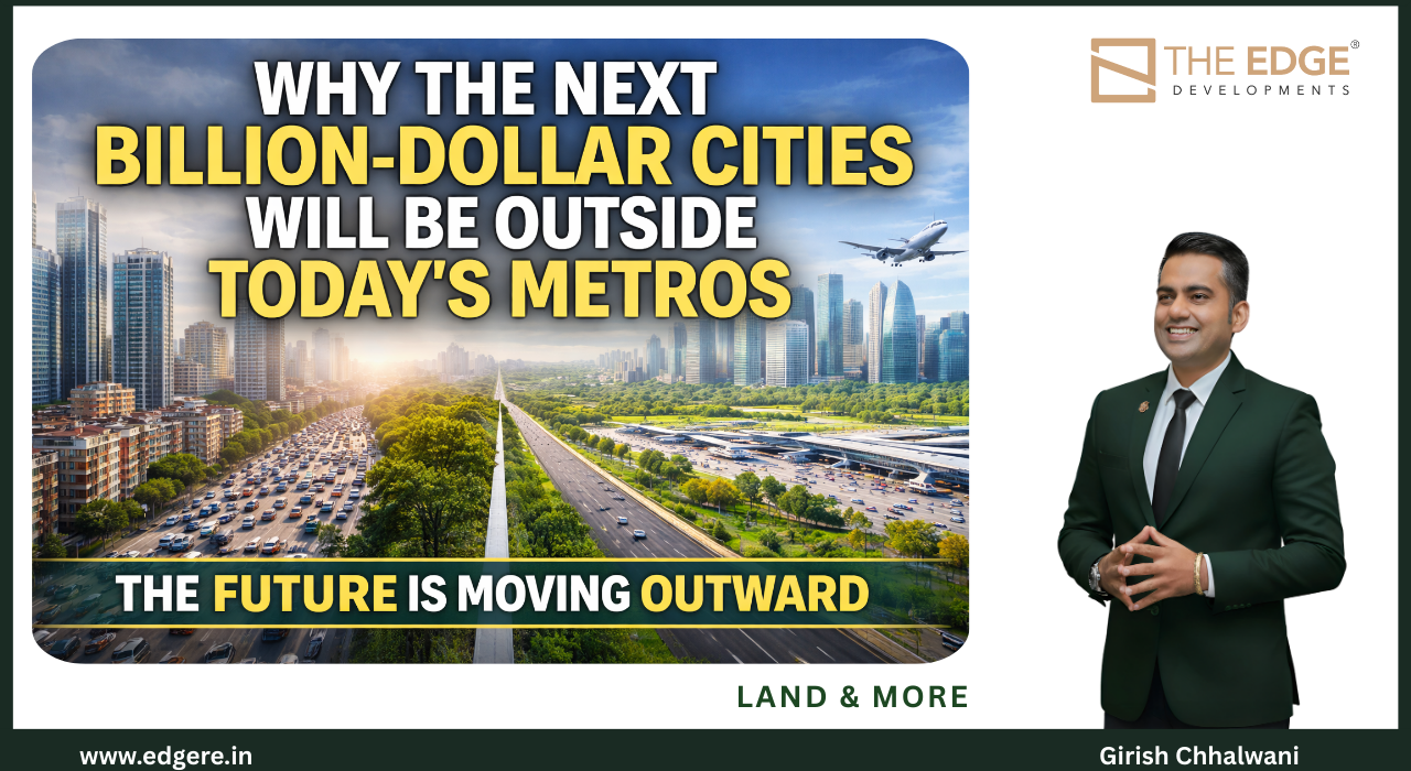 Girish Chhalwani is a visionary real estate leader known for his ability to identify, evaluate, and unlock land value with precision and foresight. A Business Management graduate from the University of Mumbai, he has strengthened his expertise with a PGDFM, an MBA in Marketing, and global certifications in Change Management, Strategy Management (IBMI, Germany), Digital Marketing (Google), and Strategic Sales Negotiation (Mercuri Goldman). This blend of academic rigour and on-ground experience gives him a rare combination of strategic clarity, operational depth, and market intelligence. Before establishing THE EDGE in 2017, Girish held leadership roles across renowned real estate organisations including Lodha Group, Bhairaav Group, and Adhiraj Capital City. He has successfully built and led diverse business verticals of Channel & Distribution Sales—also played a key role in Lodha Group’s expansion into the South East Asia & GCC market. As the founder of THE EDGE Developments, Girish specialises in land identification, acquisition processes, regulatory navigation, pricing structure, and market positioning. His deep understanding of land development enables the creation of plotted communities, villa estates, and large-scale developments that are aligned with future demand and long-term value creation. From Sales Manager to Business Architect His journey began on the ground — as a multi-ticket sales closer at Lodha. He soon moved into cross-functional leadership roles, contributing to channel strategy, international sales, product planning, and marketing — even generating significant revenue from regions like Southeast Asia and Dubai. By 2015, Girish had internalized the DNA of real estate scaling — and chose to channel that insight into building his own Business & Corporate Advisory. He has led over 45+ project launches, partnered with and executed 250+ marketing campaigns — directly or strategically influencing over ₹8,500 Cr in sales as Professional & Entrepreneur. As he founded a specialized Development vertical within The Edge, Girish also drives plotted developments, joint ventures, and luxury villa communities — especially in emerging markets like Karjat, Pali, Khopoli, and Raigad (Mumbai 3.0). His expertise in regulatory navigation, land structuring, and market mapping helps unlock long-term value for landowners and investors.